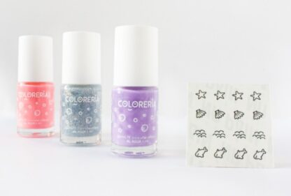 Set de esmaltes al agua x3 - Imagen 2