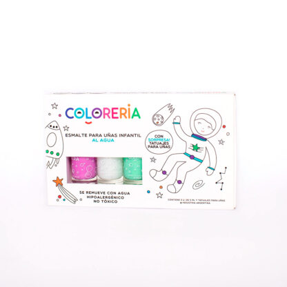 Set de esmaltes al agua x3 - Imagen 4