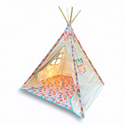 Carpas tipi con piso estampado