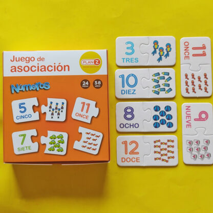 Rompecabezas Números 24pc