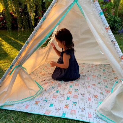 Carpas tipi con piso estampado - Imagen 6
