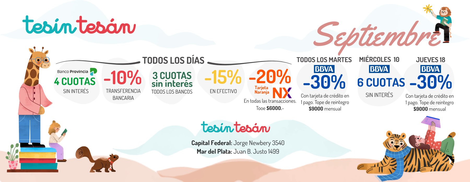 PROMOS SEPTIEMBRE